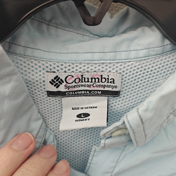 COLUMBIA Women's Bahama Outdoors Fishing Shirt Long Sleeve - Picture 2 of 3